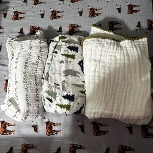 Baby swaddles/ blankets